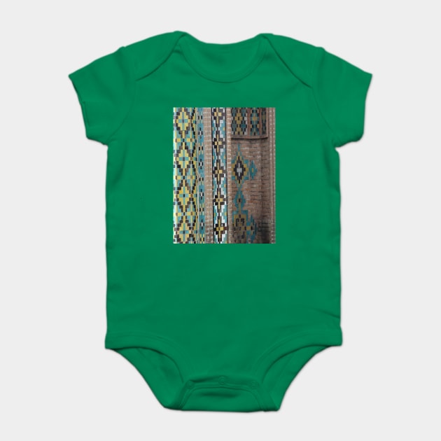 Historical monument Baby Bodysuit by Hadigheh-art